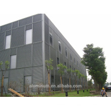 Aluminium louver shading